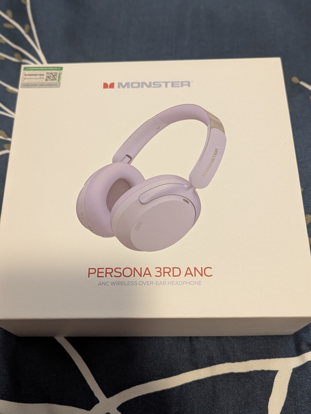 Persona 3rd ANC Wireless Over-Ear Headphones - Lavender